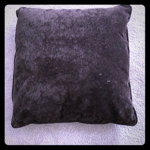 Velvet Pillow from B, B, & Beyond in good shape!!!